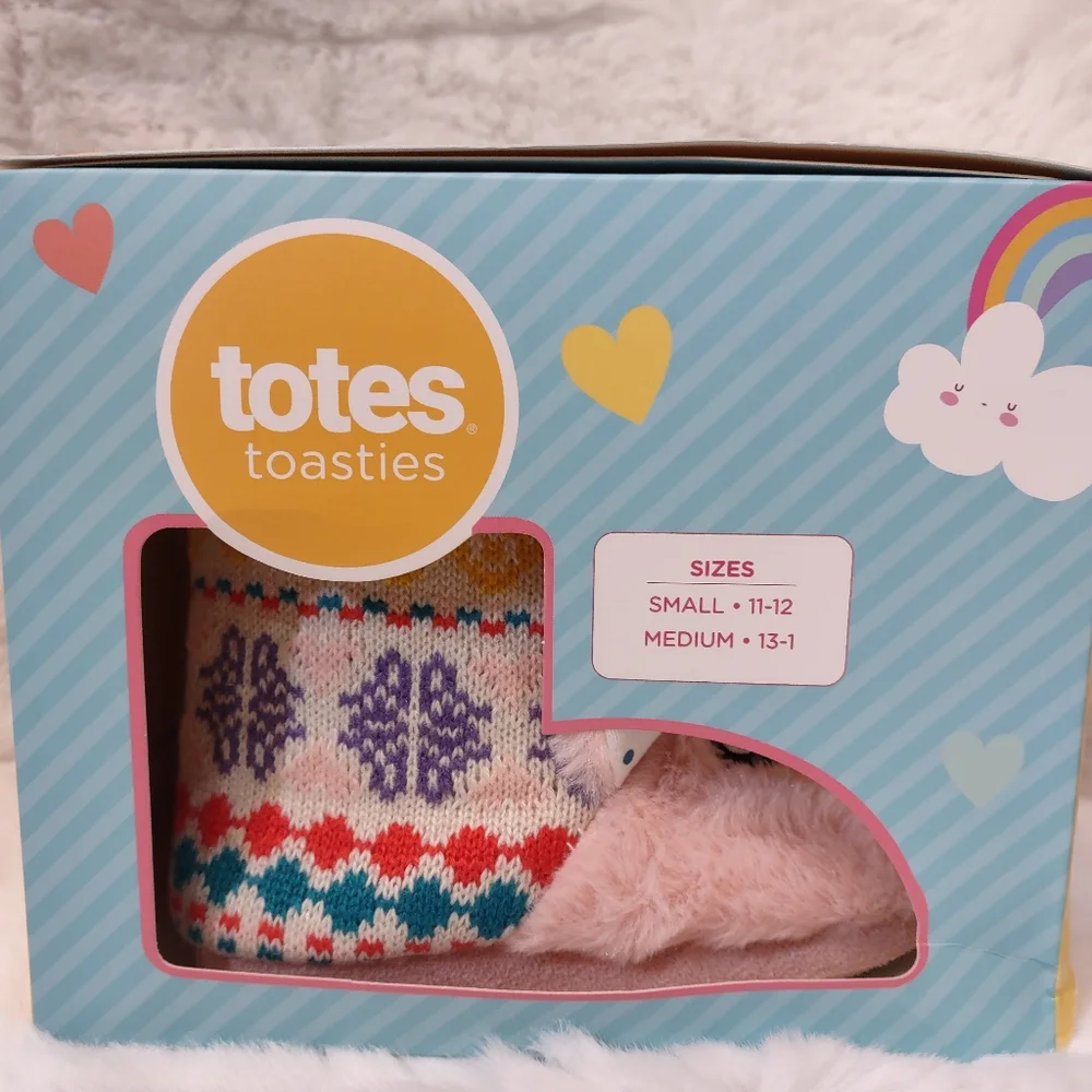 NEW Totes Toasties Boot Slippers - Picture 11 of 13